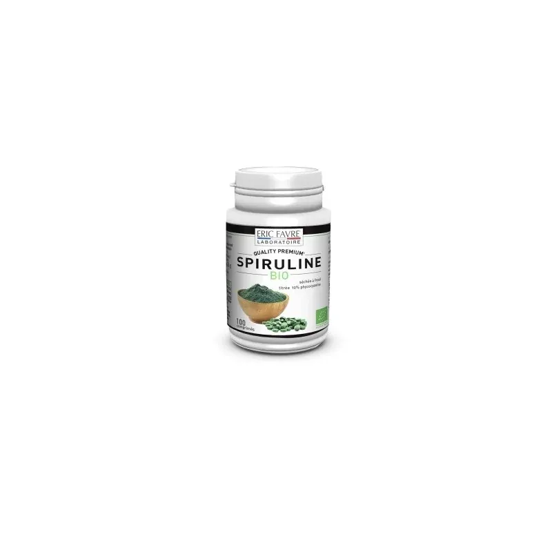 Eric Favre spiruline bio 100 Comprimes
