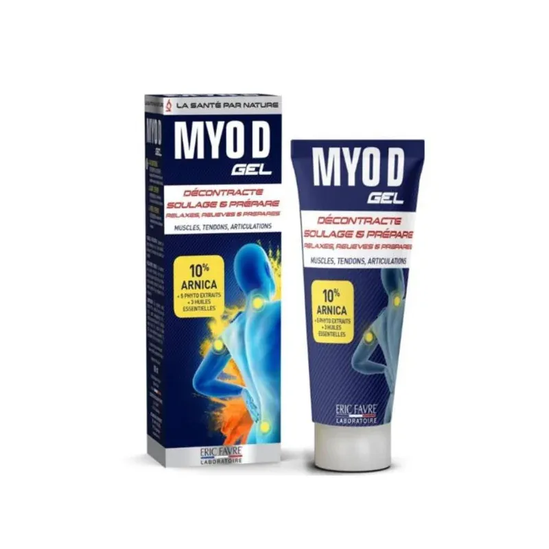 Eric Favre Myo D Gel Decontracte Soulage & Prepare 100ml