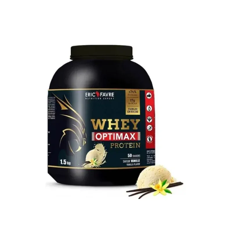 Eric Favre Whey Optimax Protein Vanille 1.5 Kg