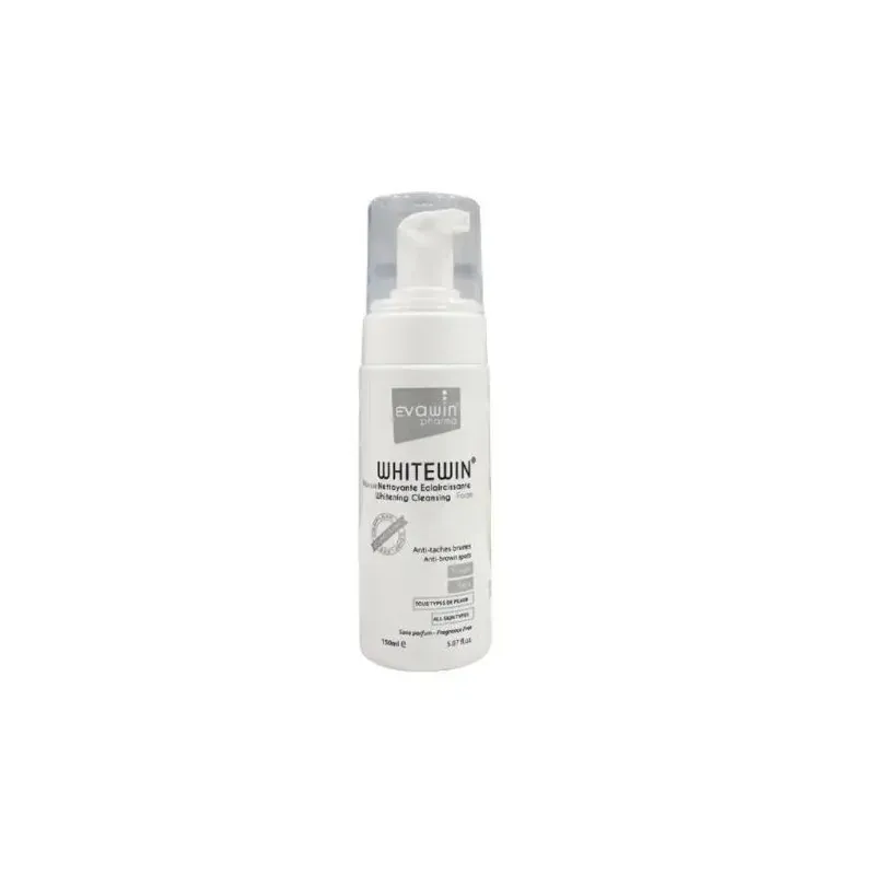 Evawin Whitewin Mousse Nettoyante Eclaircissante 150ml                              