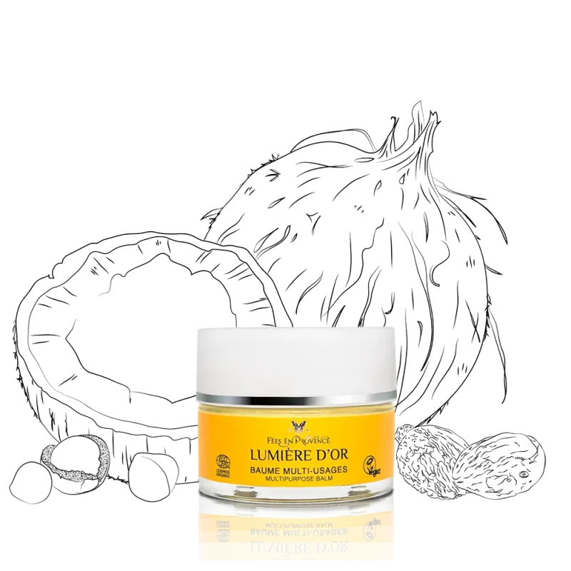 FEES EN PROVENCE BAUME MULTI-USAGE LUMIERE D'OR 50ML