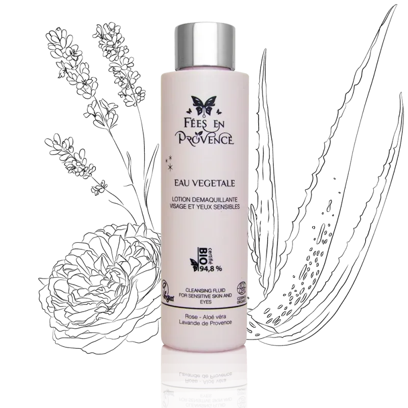 FEES EN PROVENCE EAU VEGETALE LOTION DEMAQUILLANTE 150ML