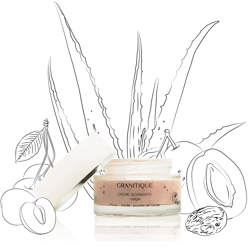 FEES EN PROVENCE GRANITIQUE CREME GOMMANTE VISAGE 50ML                  