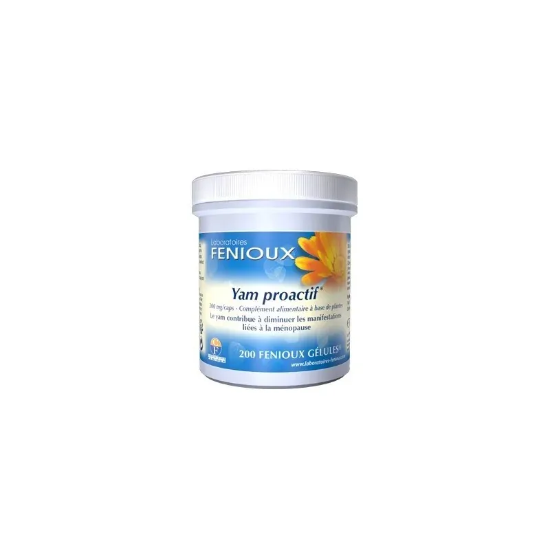 Fenioux yam proactif 200 gélules