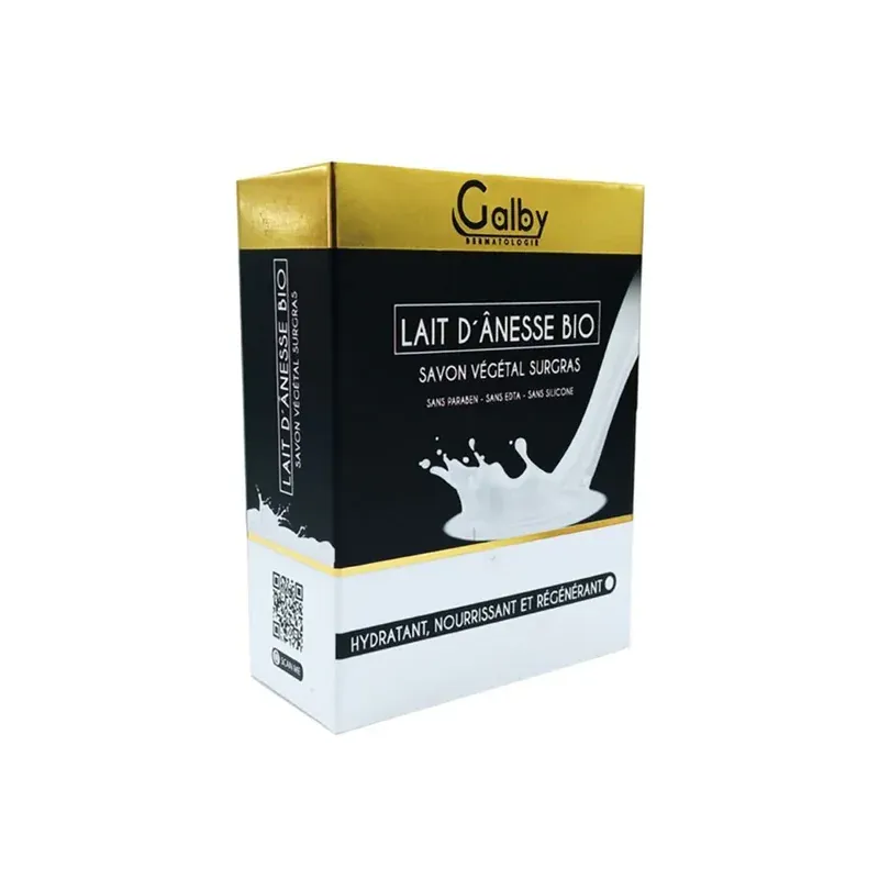 Galby SAVON AU LAIT D’ANESSE BIO 100g