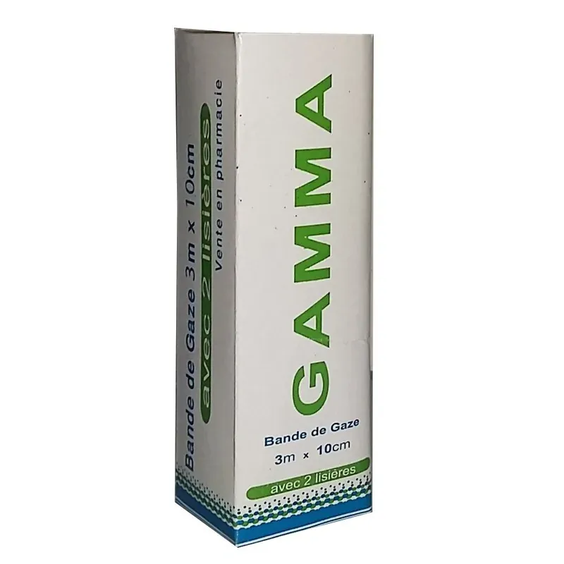 GAMMA BANDE DE GAZE 3M*10CM