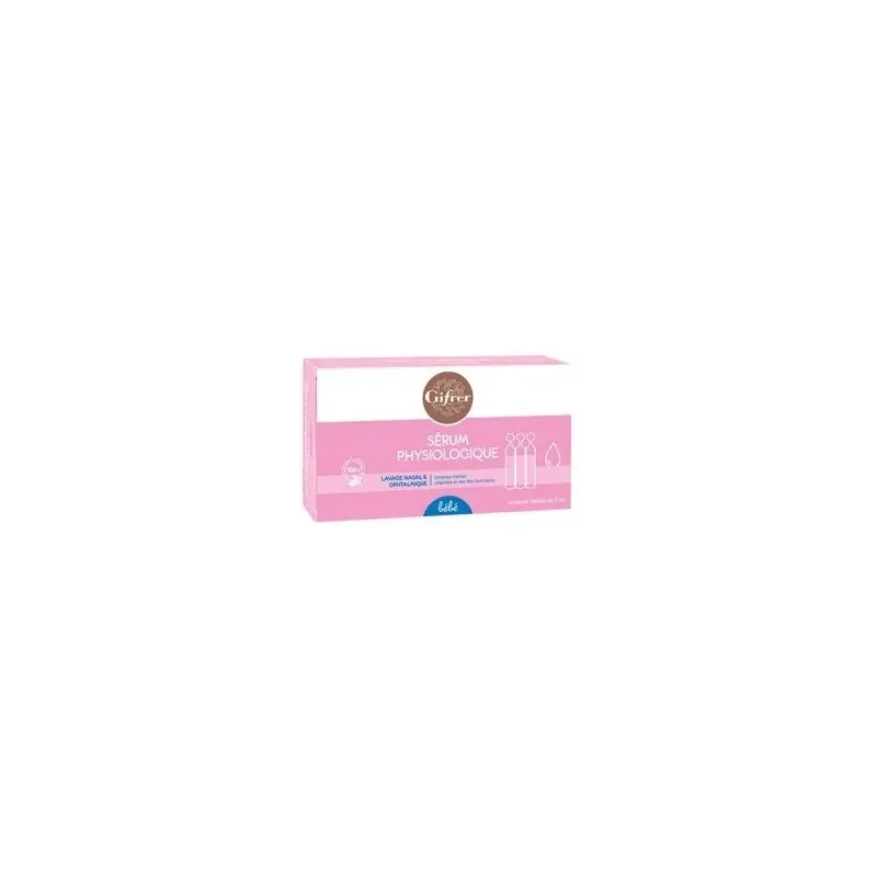 GIFRER SERUM PHYSIOLOGICA BTE X 5 UNIDOSES 5 ML
