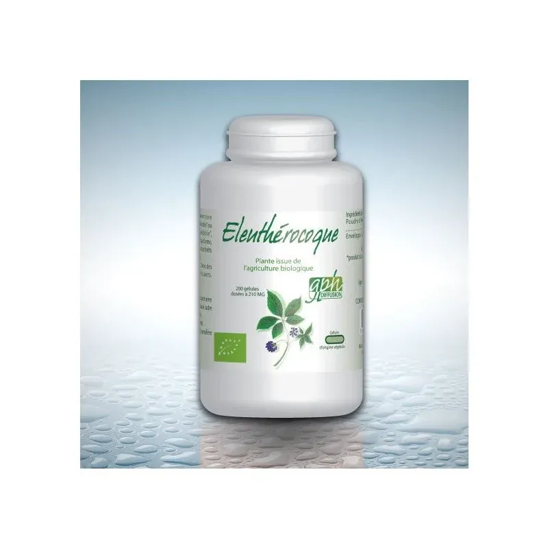 GPH diffusion ELEUTHEROCOQUE Bio 200gélules
