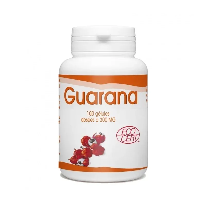 GPH DIFFUSION GUARANA BIO - 300MG - 100 GÉLULES