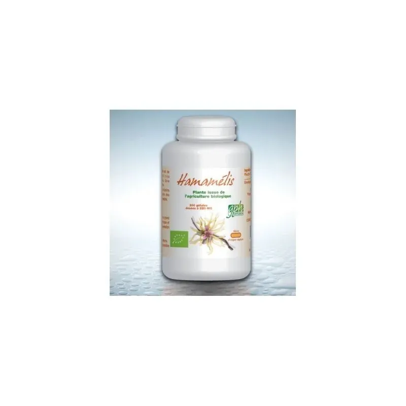 GPH DIFFUSION HAMAMELIS Bio 200 gélules