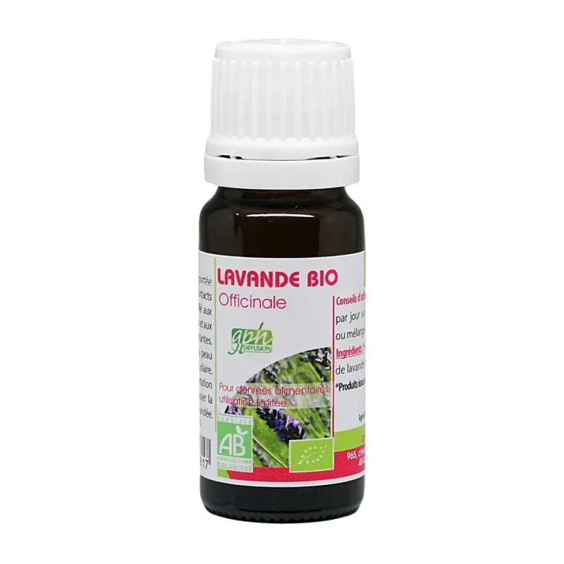 GPH Diffusion Huile Essentielle Bio Lavande Officinale 10 ml