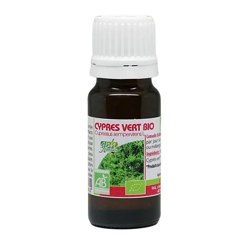 GPH Diffusion Huile Essentielle CYPRES VERT BIO