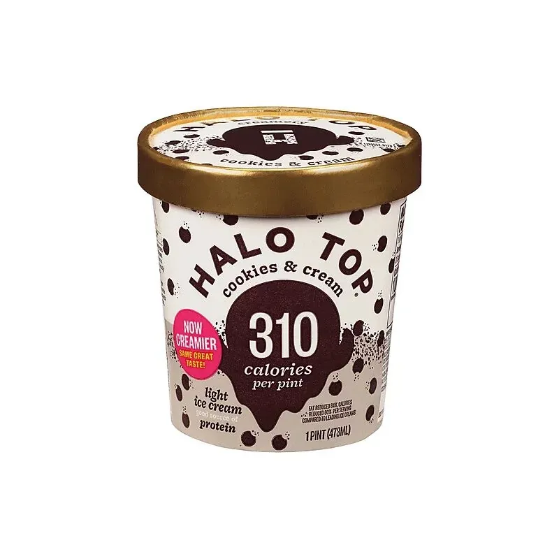 HALO TOP COOKIES & CREAM 473ML