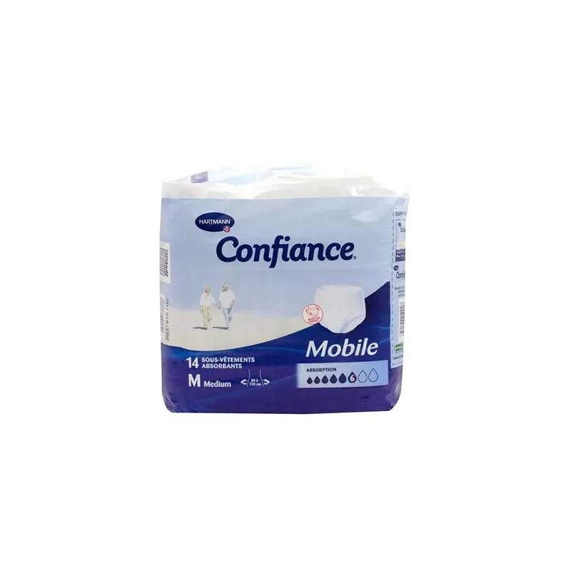 HARTMANN CONFIANCE MOBILE 6GT TAILLE M/JOUR (T 38-44) X14