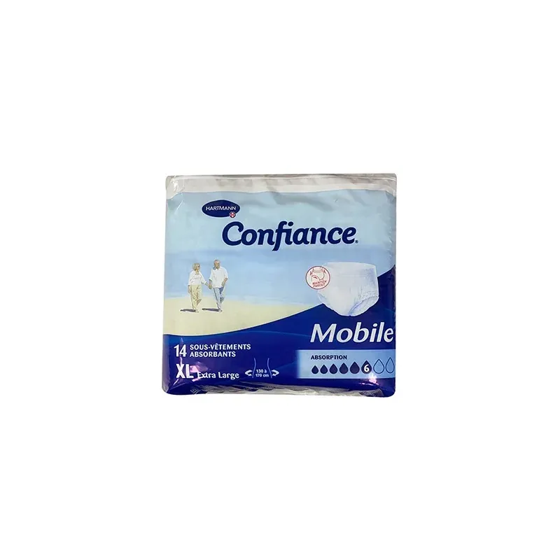 HARTMANN CONFIANCE MOBILE 6GT TAILLE XL/JOUR (T 54-60) X14 - 915704
