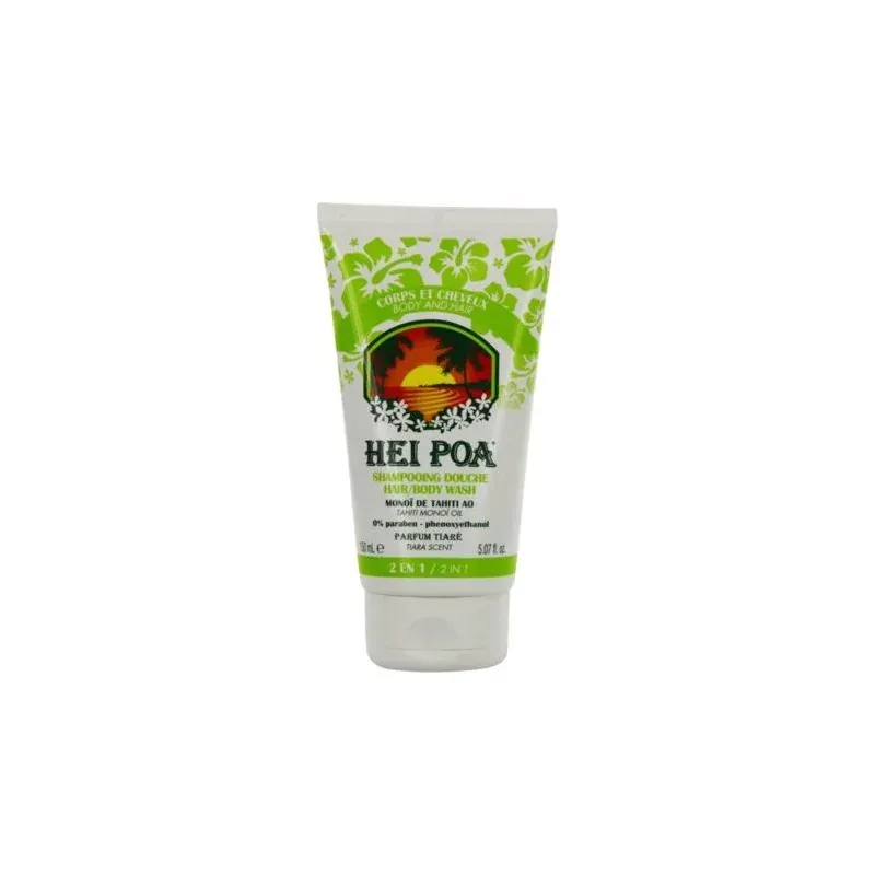 Hei Poa Shampoing douche corps et cheveux tiaré 150ml