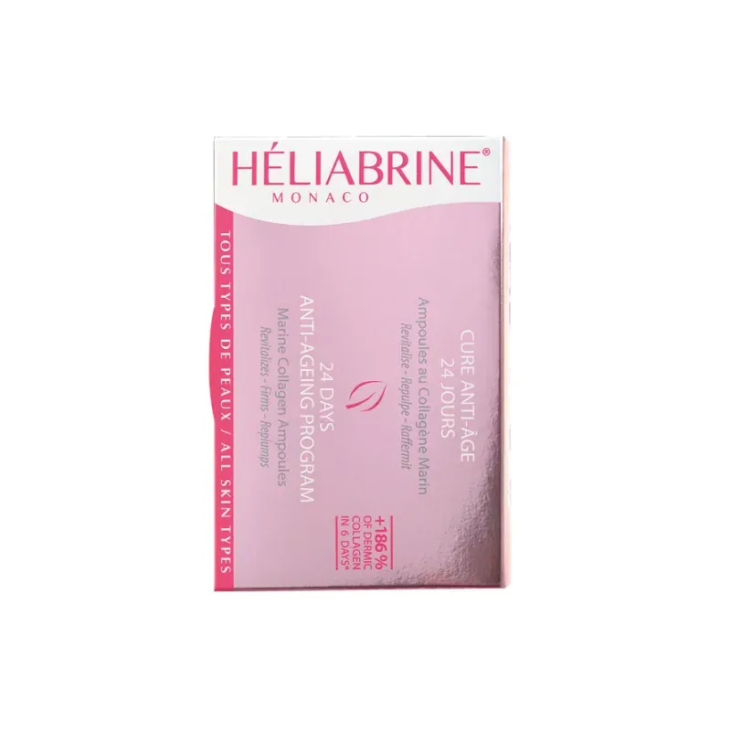 Heliabrine Ampoules Régénératrices au Collagène Marin