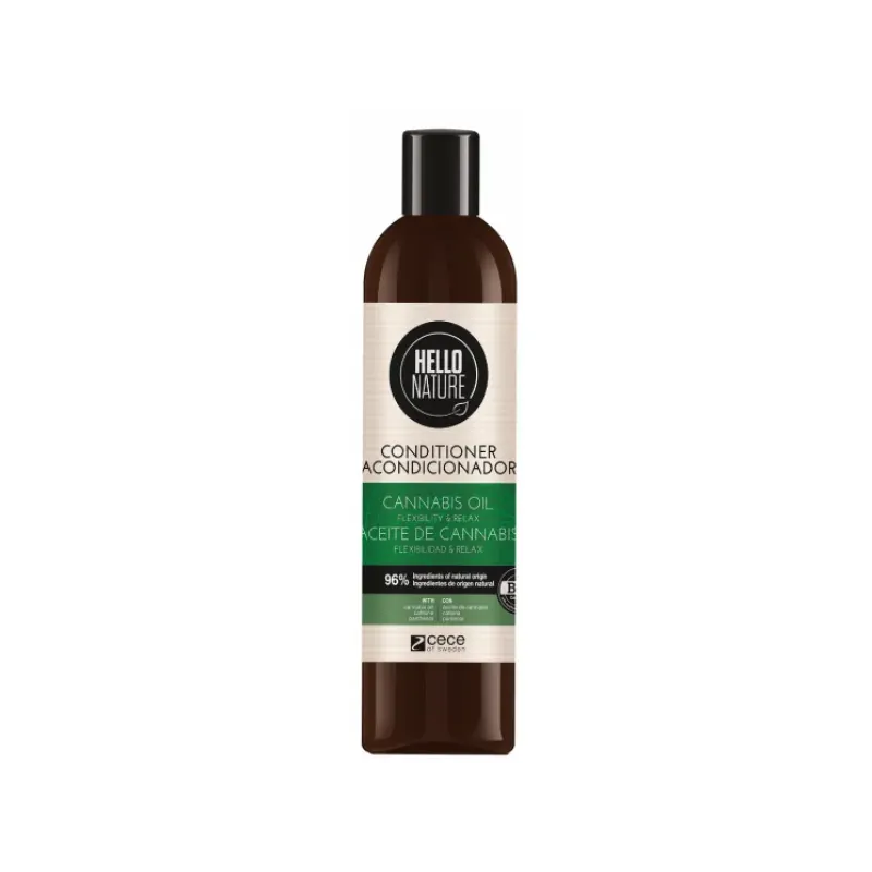 HELLO NATURE CANNABIS OIL APRÈS-SHAMPOOING 300ML