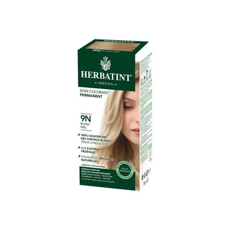 HERBATINT SOIN COLORANT PERMANENT 9N BLOND MIEL