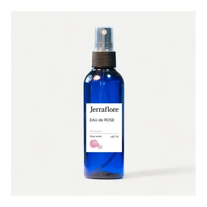 JERRAFLORE EAU DE ROSE 100ml Soin Tonique Visage                                                        