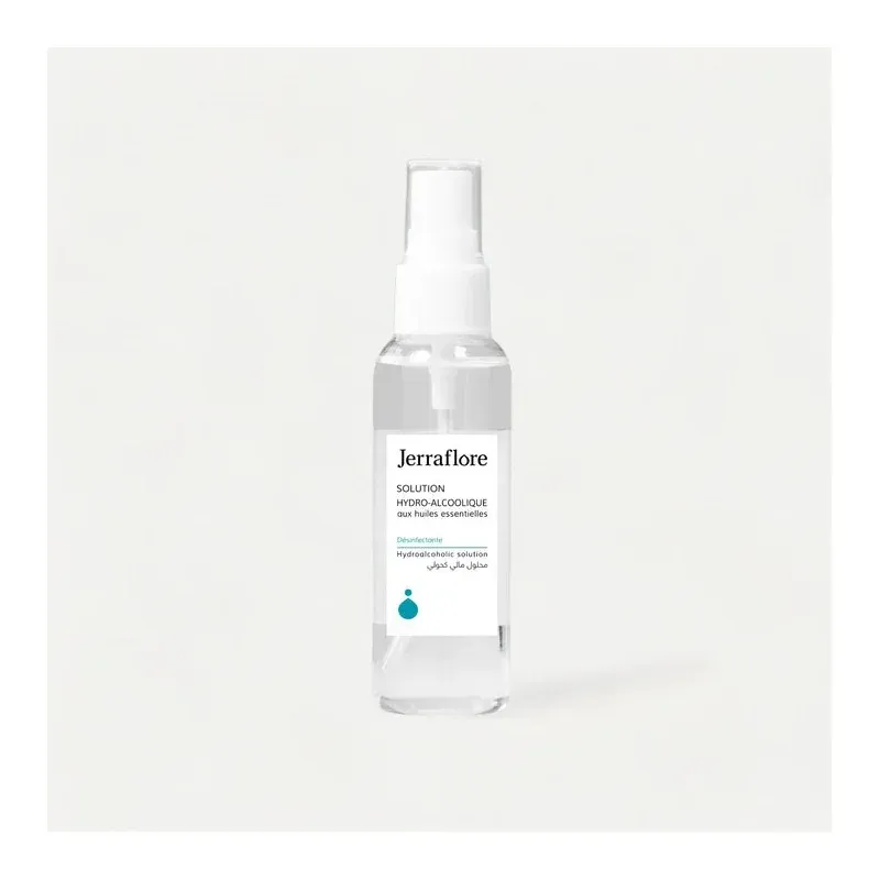 JERRAFLORE SOLUTION HYDROALCOOLIQUE AUX H.ESS 60ml