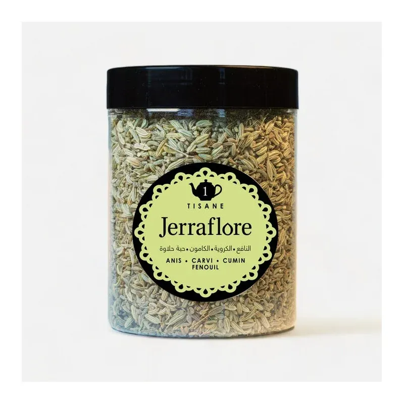 JERRAFLORE TISANE N°1 150g Tisane Digestive Et Relaxante