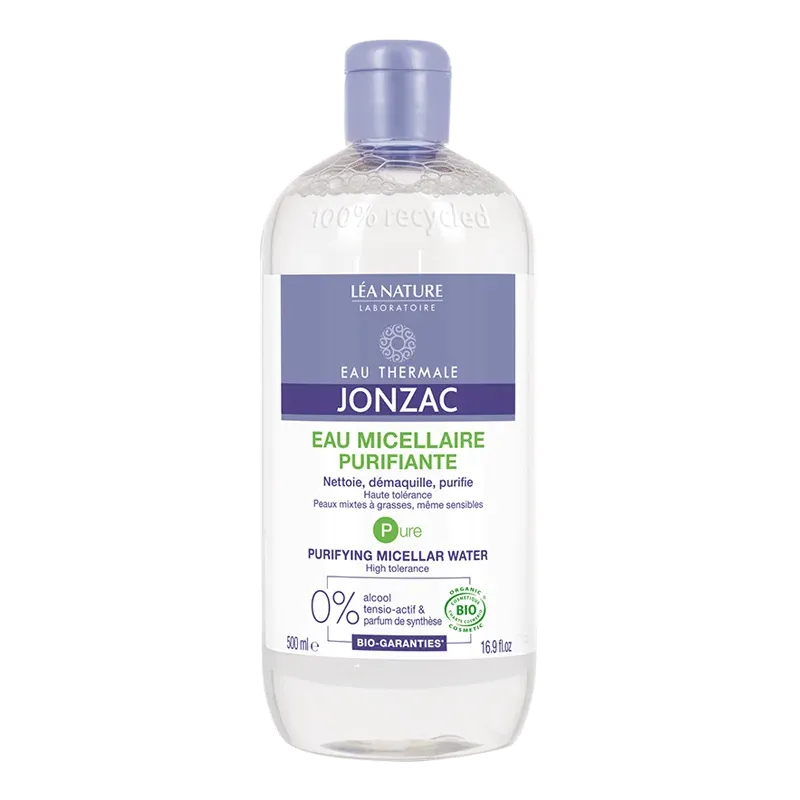 JONZAC EAU MICELLAIRE PURIFIANTE 500ml                                                               