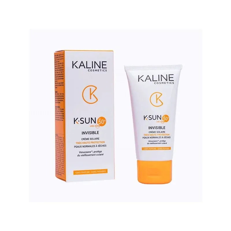 KALINE CREME SOLAIRE INVISIBLE SPF 50+ 50ml Très Haute Protection