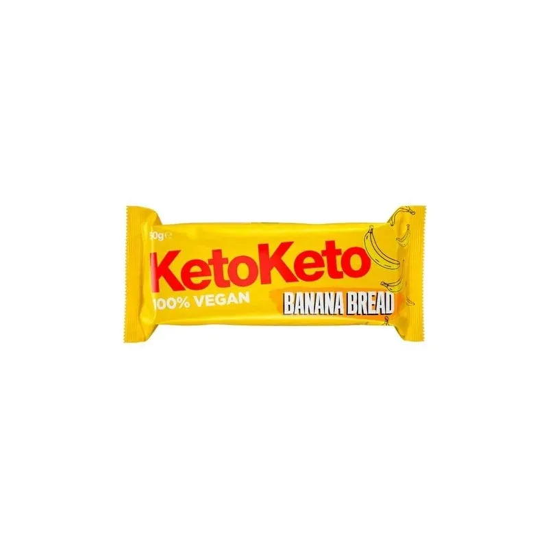 Keto Keto Barre Pain à la banane 50g - Vegan