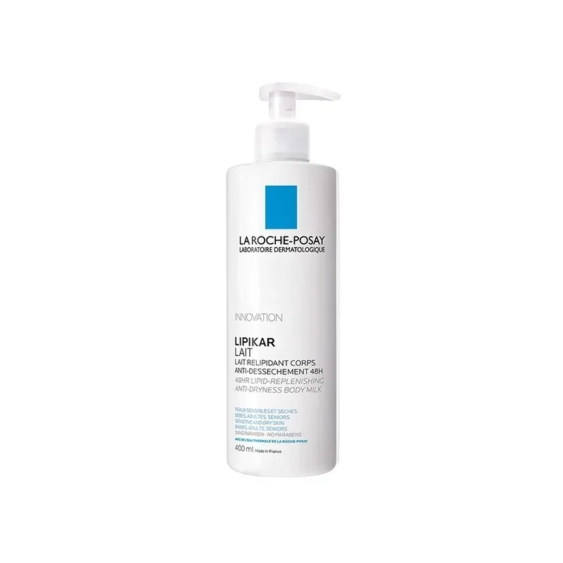LA ROCHE-POSAY LIPIKAR LAIT 400ML RELIPIDANT CORPS ANTI-DÉSSÈCHEMENT