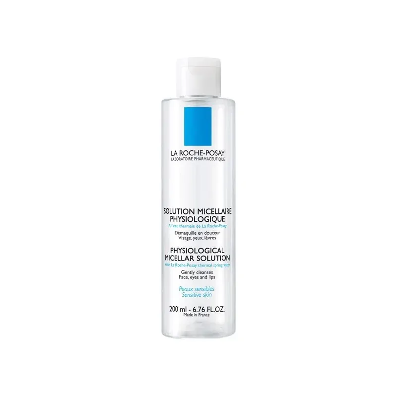 LA ROCHE-POSAY SOLUTION MICELLAIRE PHYSIOLOGIQUE 200ml Démaquille En Douceur - Visage, Yeux Et Lèvres 