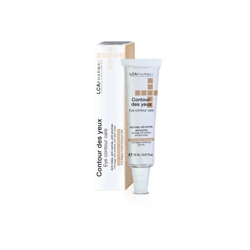 LCA PHARMA GEL CONTOUR DES YEUX SOIN HYDRATANT DÉFATIGUANT 15ML