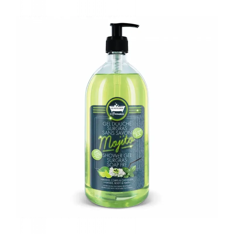 LES PETITS BAINS DE PROVENCE GEL DOUCHE COCKTAIL MOJITO 1L