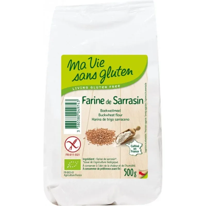 MA VIE SANS GLUTEN FARINE DE SARRASIN SG 500G