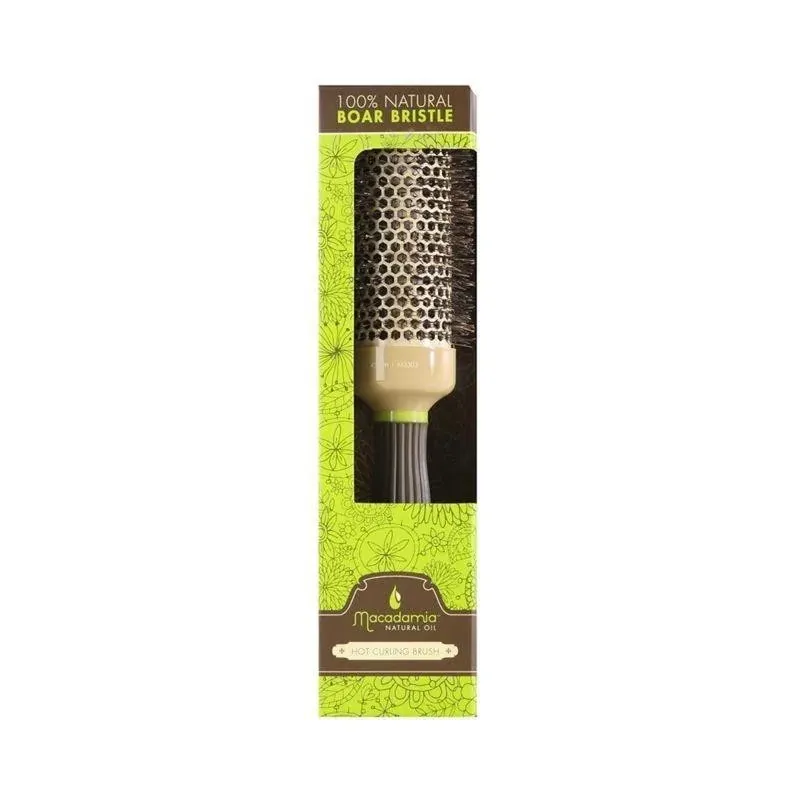 MACADAMIA 100% BOAR HOT CURLING BRUSH