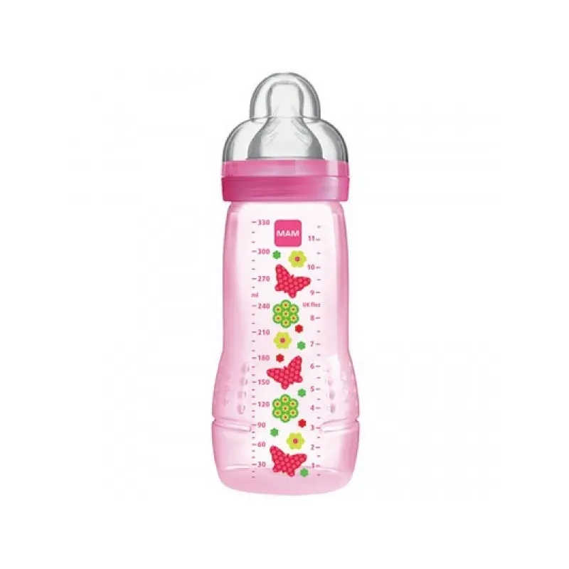 MAM BIBERON EASY ACTIVE ROSE 330ML