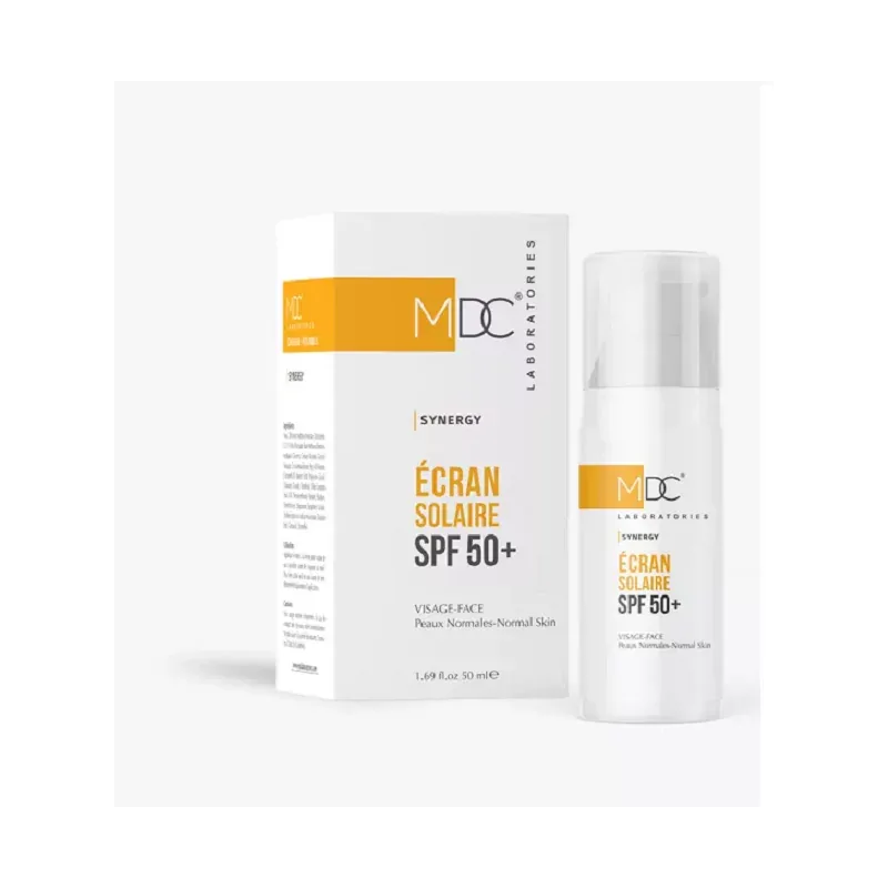MDC Synergie Ecran solaire spf50+ Peau Normale 50 ml