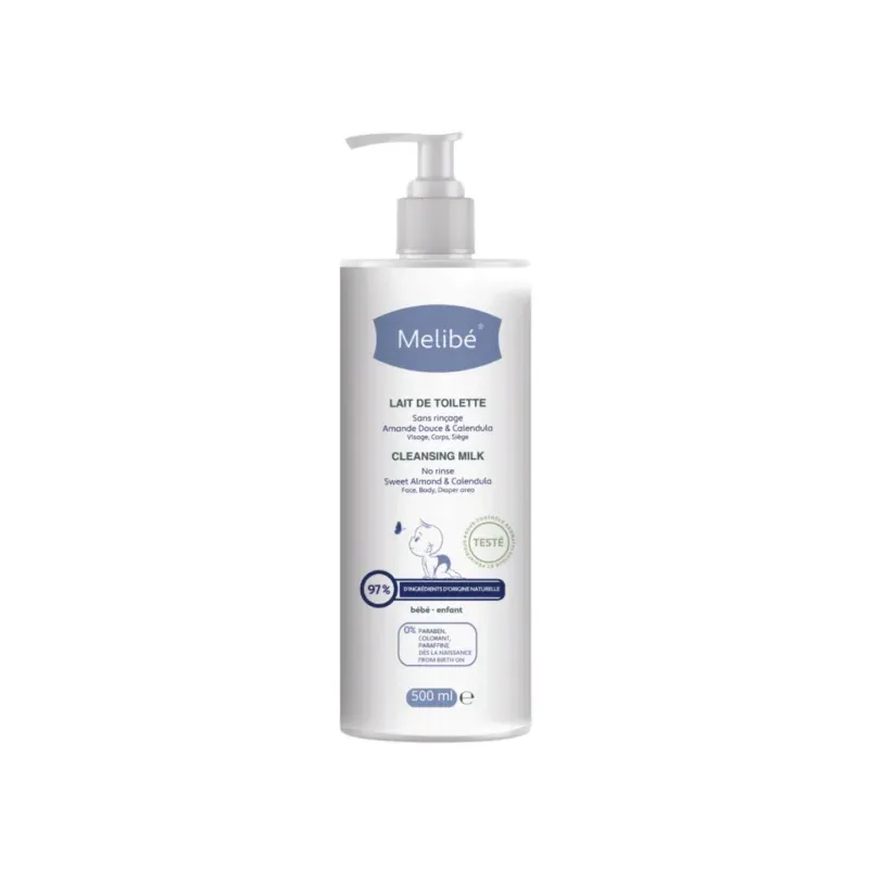 Melibé Bebe Lait de Toilette 500ml