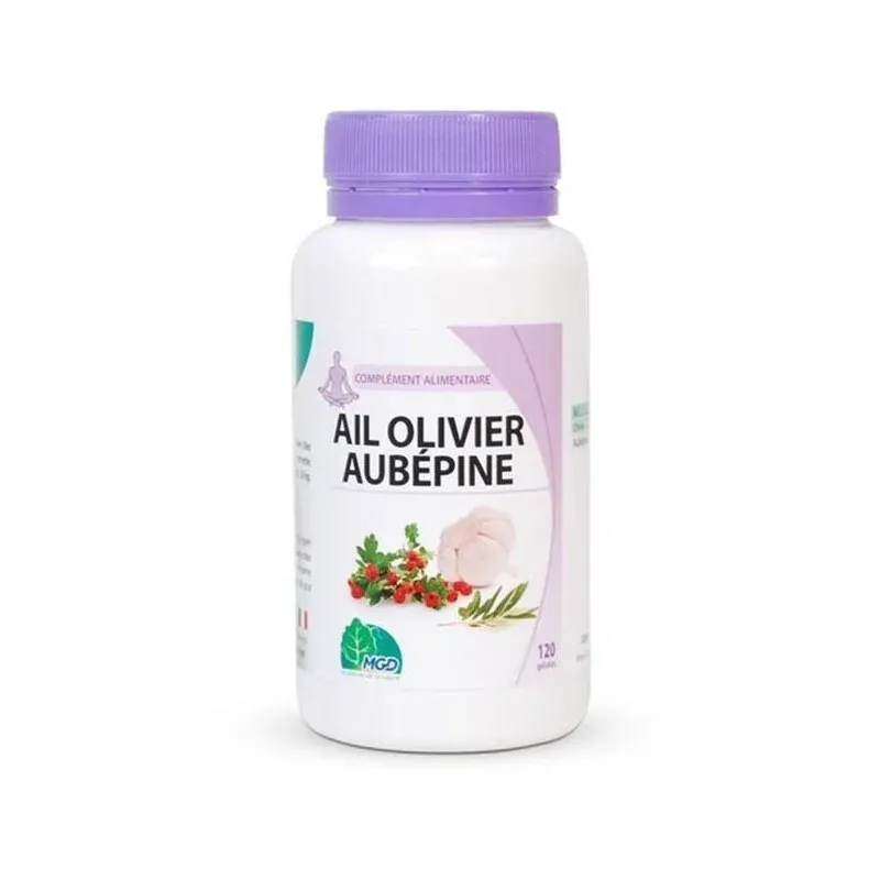 MGD NATURE AIL OLIVIER AUBÉPINE 120 GÉLULES