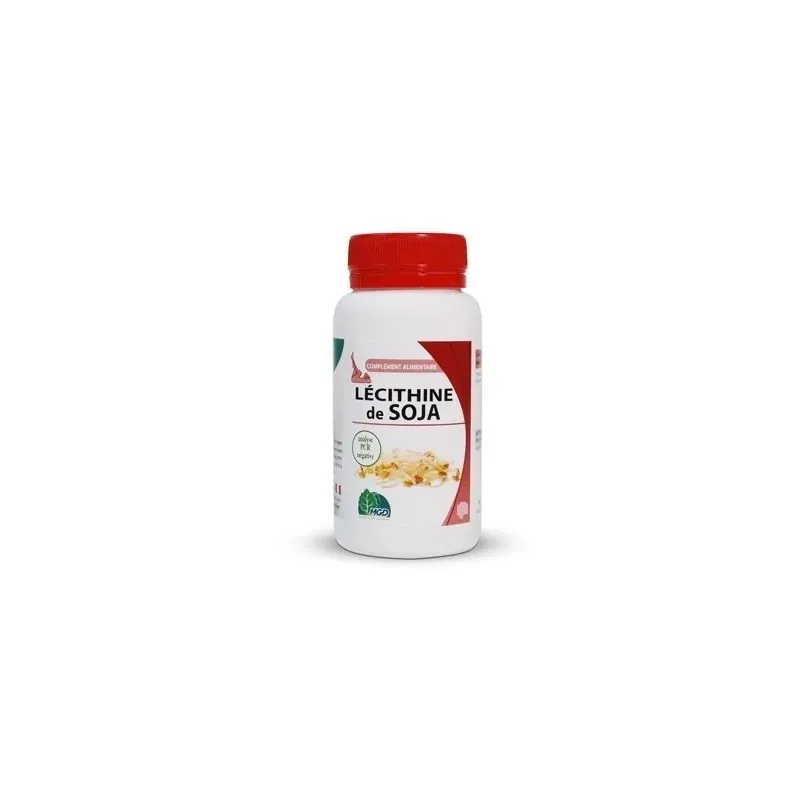 MGD NATURE lécithine de soja 100 capsules