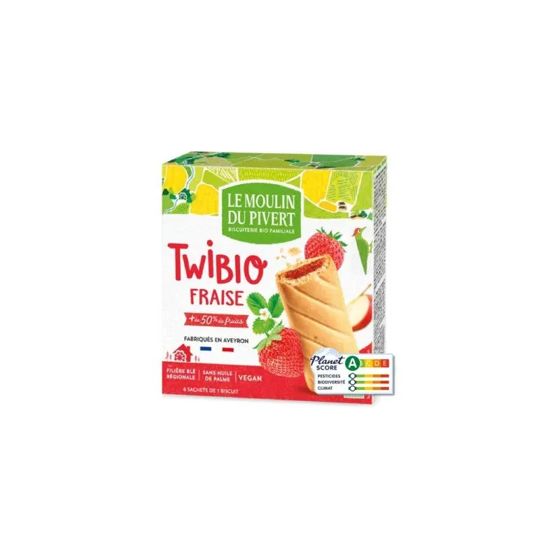 Moulin Du Pivert TWIBIO FRAISE 150 G