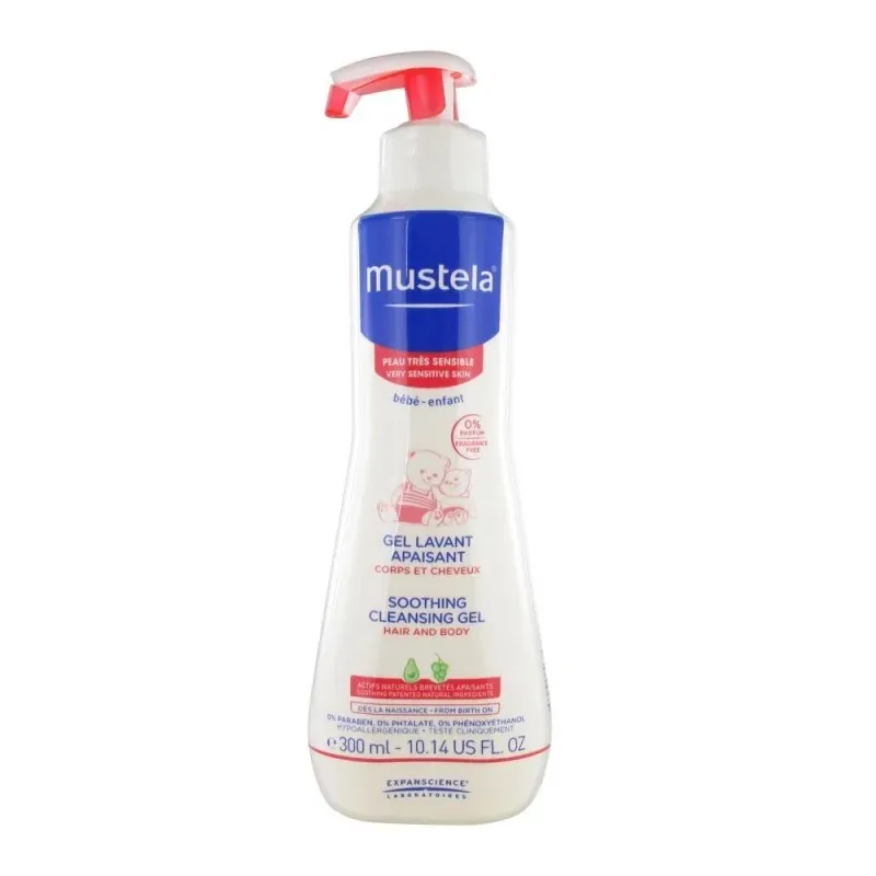 MUSTELA GEL LAVANT APAISANT 300ML