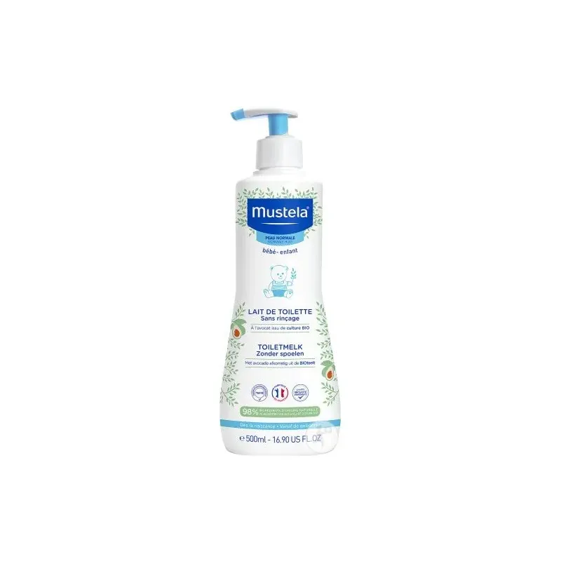 MUSTELA LAIT DE TOILETTE 500 ml sans rinçage