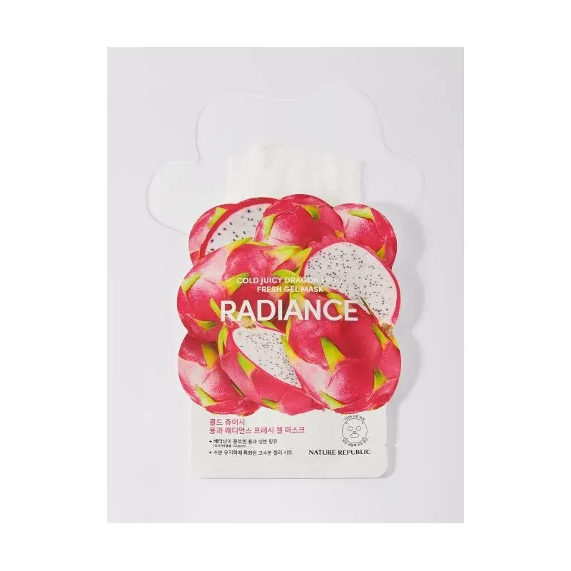 NATURE REPUBLIC COLD JUICY DRAGON FRUIT RADIANCE FRESH GEL MASK