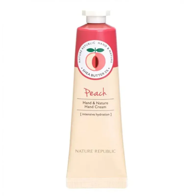 NATURE REPUBLIC HAND & NATURE PEACH HAND CREAM 100 ml