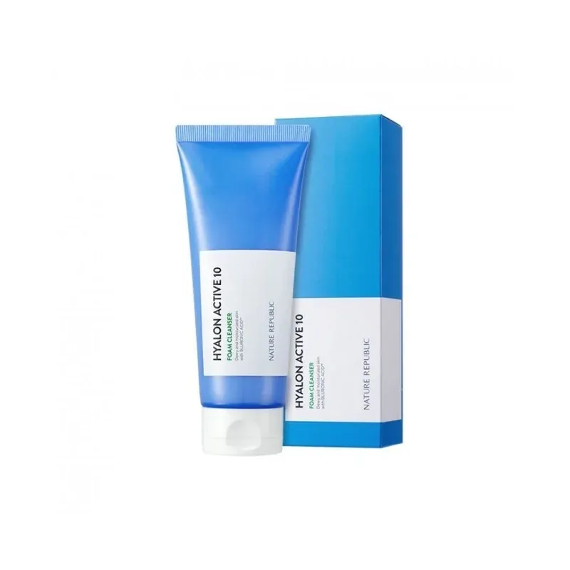 NATURE REPUBLIC MOUSSE NETTOYANTE VISAGE - Acide Hyaluronique 150ml                 