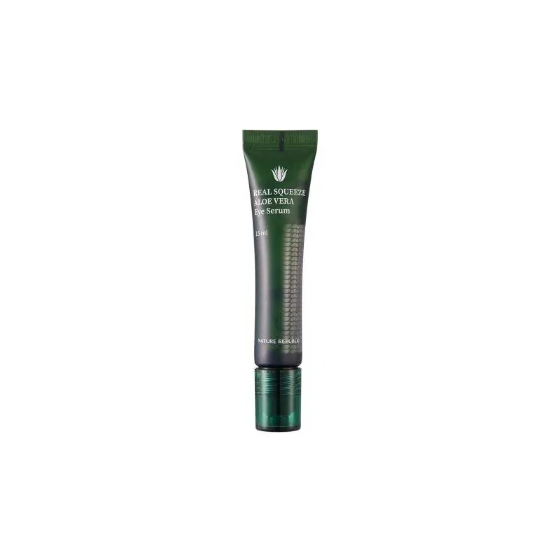 NATURE REPUBLIC REAL SQUEEZE ALOE VERA EYE SERUM 15 ML