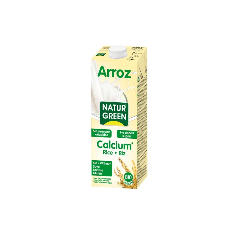 naturgreen BOISSON DE RIZ CALCIUM SANS SUCRE 1 L