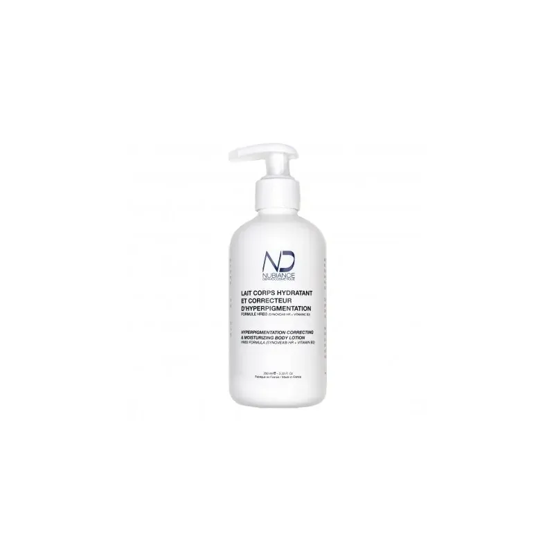 NUBIANCE LAIT CORPS ET CORRECTEUR D'HYPERPIGMENTATION 250 ML