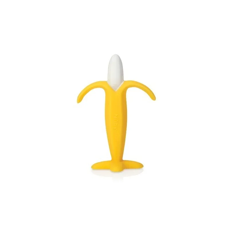 NUBY Jouet de dentition en silicone-banane -3m+ ID6868